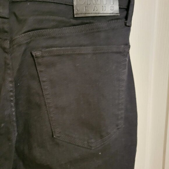 NWT Dkny Jeans Women's Waverly Straight-Leg Jeans E2RK1780 Size 30/10 Black - Picture 5 of 12